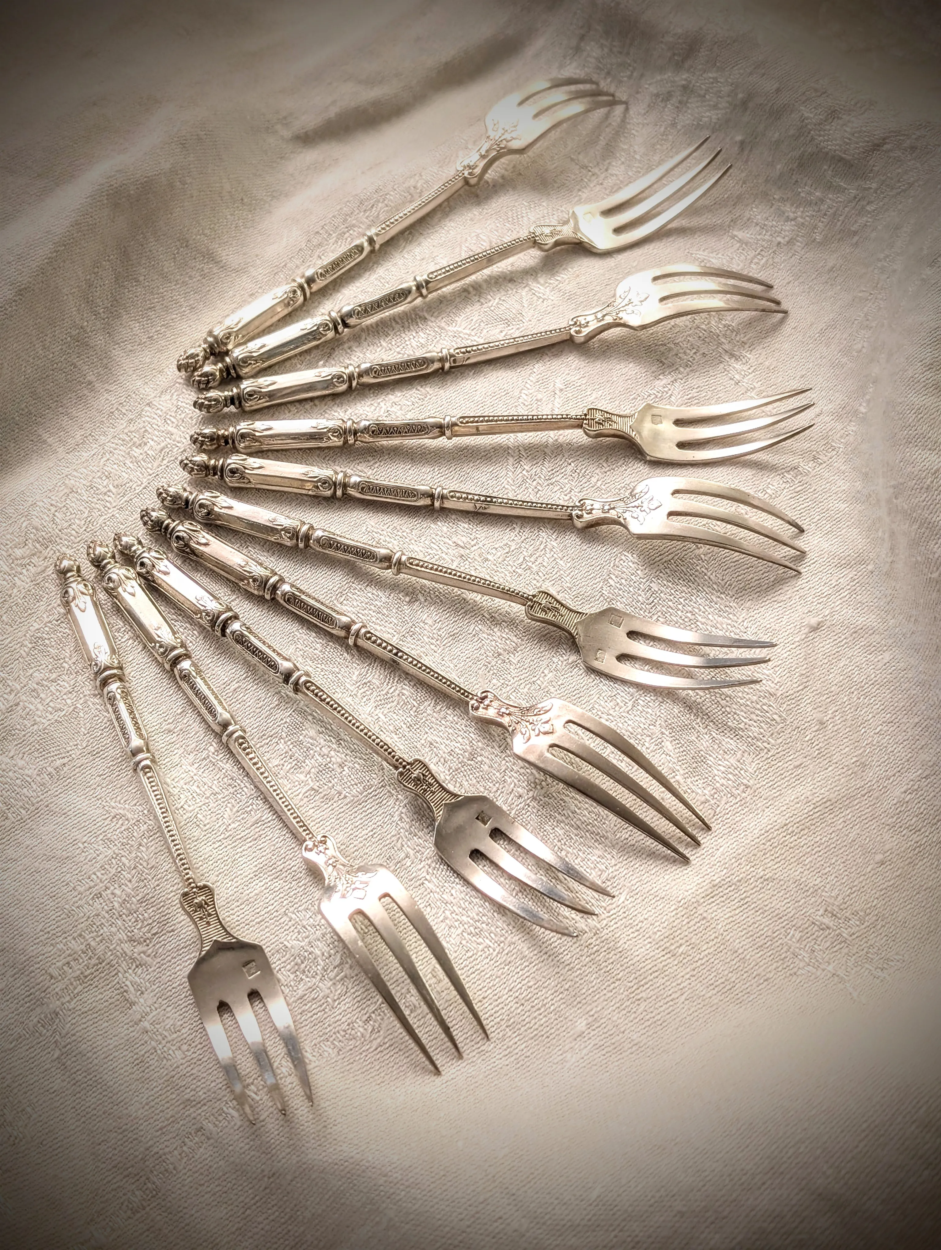Fourchette Art déco et années 50